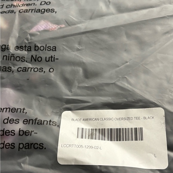 Civil Regime Blade Oversized Tee - Picture 5 of 5